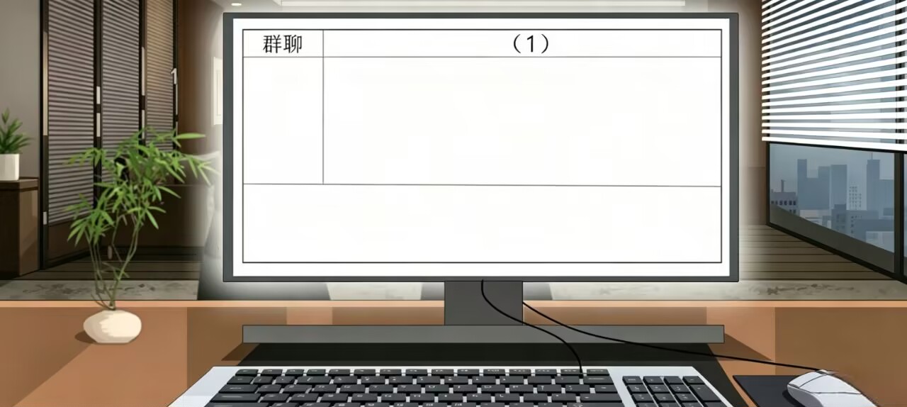 电脑群聊